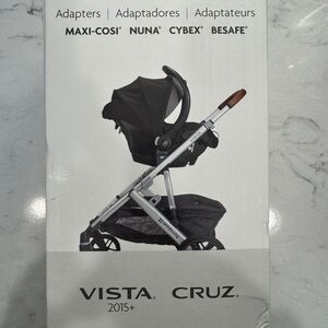 UPPAbaby VISTA / CRUZ 2015+  Adapter for Maxi-Cosi Nuna Cybex Infant Car Seats